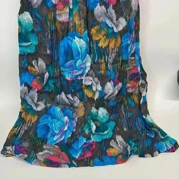 Vintage size small floral skirt with pockets - Picture 2 of 6